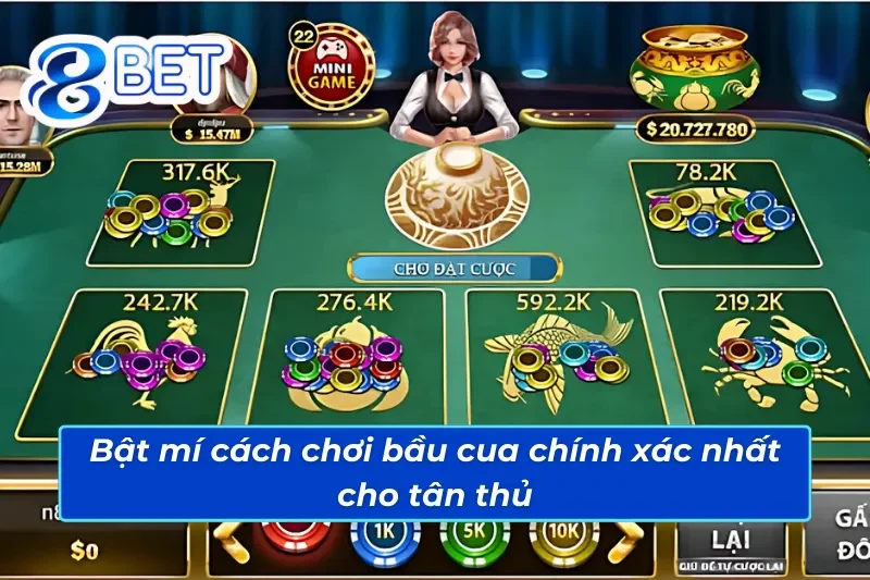 Chi tiết cách chơi bầu cua 88Bet