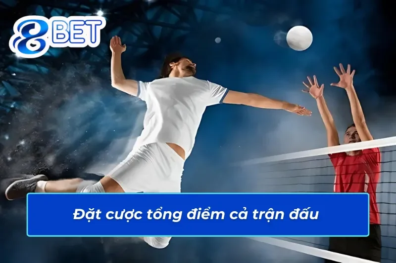 Cá cược tổng điểm của cả trận đấu trong bóng chuyền 88Bet 